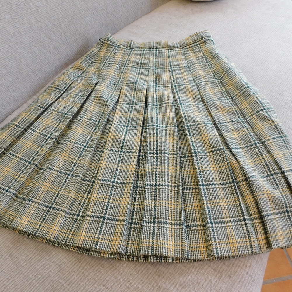 VINTAGE - Plaid Skirt